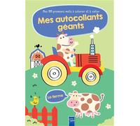 La ferme: Mes 111 premiers mots à colorier et à coller (EVA 100 Words Sticker Book)