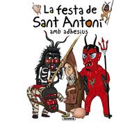 La festa de Sant Antoni amb adhesius (Contes i tradicions catalanes amb adhesius)