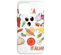 La Festa Italiana gráfica Italiana Vegetal Italia Pizza Carcasa para iPhone 16 Pro MAX