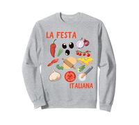 La Festa Italiana gráfica Italiana Vegetal Italia Pizza Sudadera