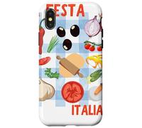 La Festa Italiana gráfica Vegetal Italiana Carcasa para iPhone X/XS