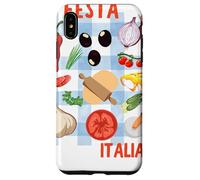 La Festa Italiana gráfica Vegetal Italiana Carcasa para iPhone XS MAX