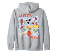 La Festa Italiana gráfica Vegetal Italiana Sudadera con Capucha