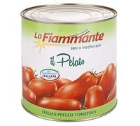 La Fiammante il pelato tomates pelados pelados 2,5kg lata