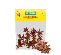 La Fiesta | Anís estrellado | 0.66 onzas | Dulce y aromático | 1 bolsa | Desde 1954