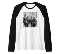La Fiesta de cumpleaños Nick Cave Band 1981 por Virginia Turbett Camiseta Manga Raglan
