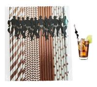 La fiesta de despedida de soltera favorece las pajitas de despedida de soltera - Hen Do Decoraciones, Gallina Paja | 24 Straws Stripper Stripper Dancing Men, Naughty Bachelor Party Game Straws,