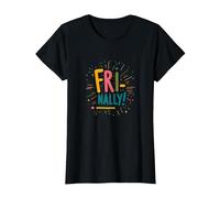 La Fiesta de Verano de FRI-Nally Celebration School ha Terminado Camiseta, Mujer, Negro, XS