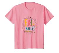 La Fiesta de Verano de FRI-Nally Celebration School ha Terminado Camiseta, Niños, Rosado, 10 años