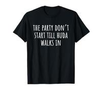 La Fiesta no Empieza hasta Que Huda entra Camiseta