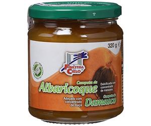 La Finestra Sul Cielo Compota de Albaricoque - Paquete de 4 x 320 gr - Total: 1280 gr
