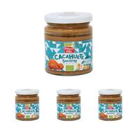 LA FINESTRA SUL CIELO Crema de Cacahuete Smoothy BIO, 200g (Paquete de 4)