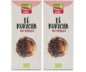 La Finestra Sul Cielo Té Kukicha en Filtro, 42g (Paquete de 2)