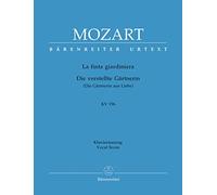 La finta giardiniera. Die verstellte Gärtnerin (Die Gärtnerin aus Liebe) KV 196. Klavierauszug