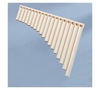 La Flauta De Pan Deslizante De Doble De 16 Tubos Y 18 Tubos Es Adecuada Para Que Los Estudiantes Desmonten La Boquilla Para Principiantes Flauta pan china (Color : 18 tubes off-white)
