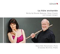 La flûte enchantée. Debussy, Franck, Jongen : uvres pour flûte et piano. Heinzmann, Blumina.