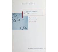 La Fonction Publique De Létat (ebook)