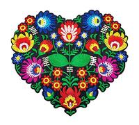 La Forma Del Corazón De La Flor Del Bordado Apliques Parches Para Ropa Hierro En Remiendo Apliques De Bricolaje Ropa Chaquetas De Costura Artesanal