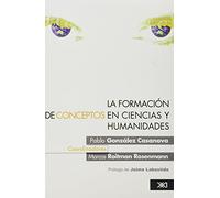 La formación de conceptos en ciencias y humanidades (Teoría)
