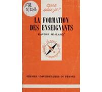 La Formation Des Enseignants (ebook)