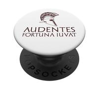 La Fortuna favorece el audaz Dicho Motivacional Latino clásico PopSockets PopGrip Adhesivo