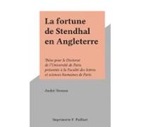 La Fortune De Stendhal En Angleterre (ebook)