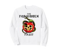 La Fruta prohibida (gráfico de Manzana y Serpiente) Sudadera