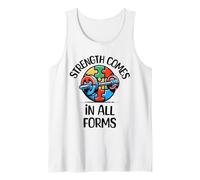 La fuerza de concienciación sobre el autismo viene en todas las formas de entrenamiento en el gimnasio Camiseta sin Mangas