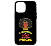 La Fuerza de una Chica Negra más el Amor equivalen a Vidas Negras mágicas y atrevidas Carcasa para iPhone 12 Pro MAX