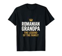 La Fuerza del Abuelo rumano Corre en Nuestra Herencia de Sangre Camiseta