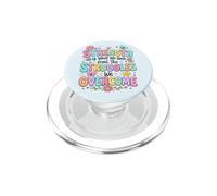 La Fuerza es lo Que ganamos de Las luchas Que superamos PopSockets PopGrip para MagSafe