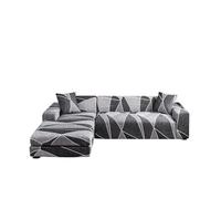 La Funda de sofá de Estilo nórdico for Interiores, Resistente a la Suciedad y al Desgaste, es fácil de cuidar y se Puede Usar en Todas Las Estaciones.(F,L)