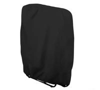 La funda plegable de tela Oxford 210D ofrece un ajuste consistente para sillas plegables estándar desplegadas en patios, piscinas y entornos de patio trasero (97 x 34 x 110 cm)