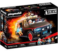La furgoneta del Equipo A de Playmobil y sus héroes legendarios.