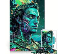 La Furia de Poseidón︰ Señor de Las Profundidades Rompecabezas de 1000 Piezas para Adolescentes Juguete de lógica Mental Escape Tranquilo Arte de Borde Fino Coleccionable (38x26cm)