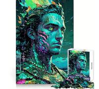 La Furia de Poseidón︰ Señor de Las Profundidades Rompecabezas de 1000 Piezas para Adolescentes Juguete de lógica Mental Escape Tranquilo Arte de Borde Fino Coleccionable (38x26cm)
