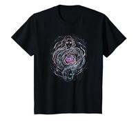 La fusión Mental de Jean Grey y Emma Frost de Marvel X-Men Camiseta, Niños, Negro, 4 años