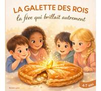 La galette des rois : la fève qui brillait autrement - Album jeunesse 4-7 ans - Estime de soi, émotions et valeurs intérieures