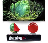 La Gaming Mat Company Tapete MTG para Jugador único y Alfombrilla para Mouse - 28" x 14", Forest, Compatible con Magic: The Gathering y Yu-Gi-Oh, Alfombrilla Grande