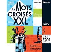 La gastronomie française: Griller à déplier niveau intermédiaire, 2500 cases à remplir et avec des mots à caser