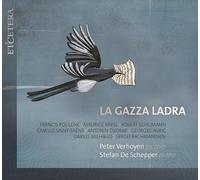 Peter Verhoyen – Poulenc/Ravel/Schumann/Auric/Milhaud: La Gazza Ladra – Piccolo y piano