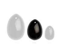 La Gemmes – Yoni Egg – Obsidiana Negro – Tamaño M