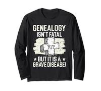 La genealogía no es Fatal, Pero es una Enfermedad Grave genealogista Manga Larga