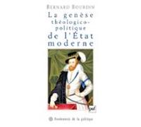 La Genèse Théologico-politique De Létat Moderne (ebook)