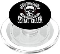 La gente debe comenzar a apreciar no ser un asesino en serie PopSockets PopGrip para MagSafe