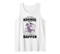 La Gente debería Dejar de Esperar lo Normal de mí Dragón Camiseta sin Mangas