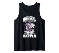 La Gente debería Dejar de Esperar lo Normal de mí Dragón Camiseta sin Mangas