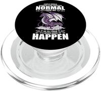 La Gente debería Dejar de Esperar lo Normal de mí Dragón PopSockets PopGrip para MagSafe
