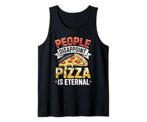 La Gente decepciona la Pizza es eterna Amante de la Comida Divertida Camiseta sin Mangas