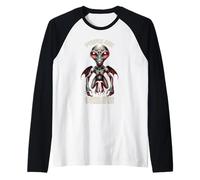 La Gente está sobrevalorada Dover Demon Mythical Camiseta Manga Raglan